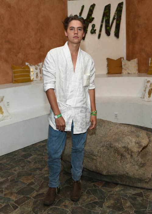 Cole Sprouse at the Coachella Valley Music & Arts Festival in April 2017