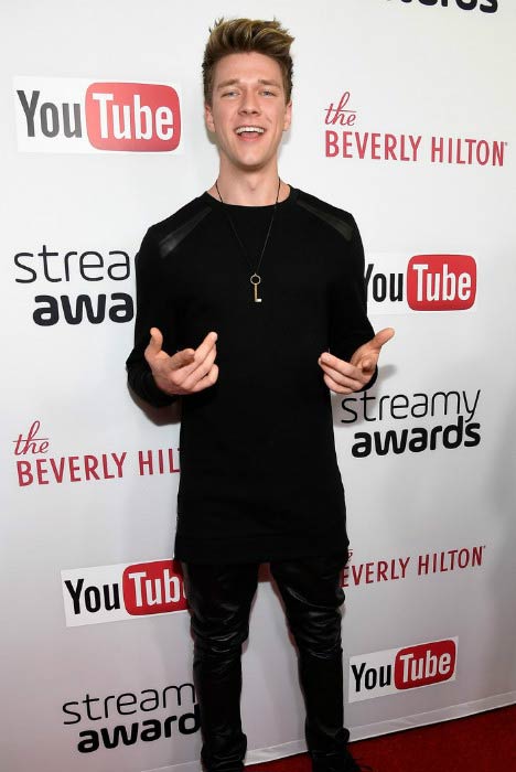 Collins Key at the 6th Annual Streamy Awards in October 2016