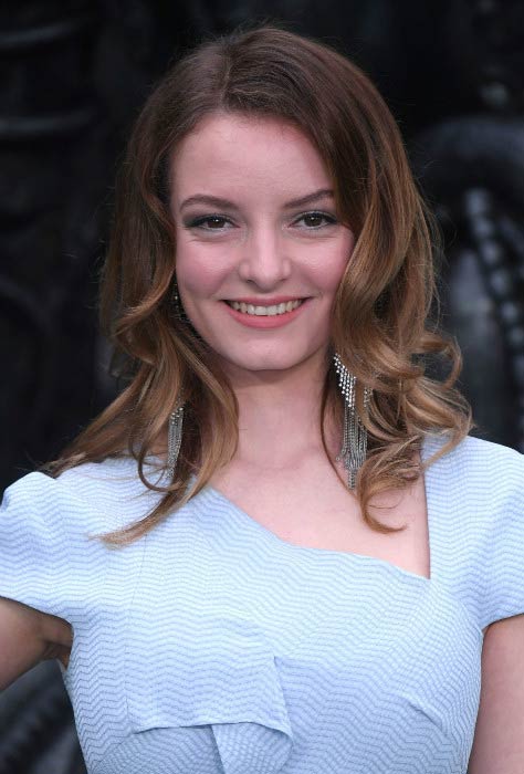 Dakota Blue Richards at the Alien: Covenant World Premiere in May 2017