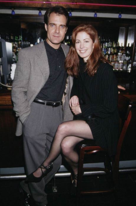 Dana Delany and Henry Czerny at a private event in New York City in January 1995
