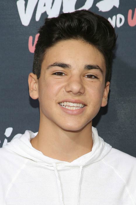 Daniel Skye at the premiere of Awesomeness TV's “Janoskians: Untold and Untrue” in August 2015