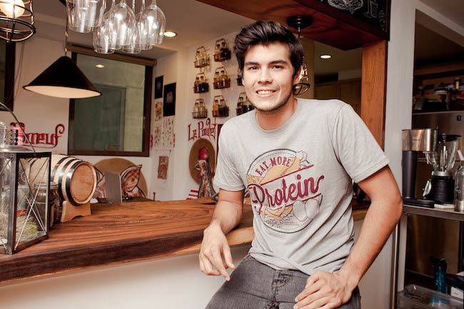 Erwan Heussaff looks dapper