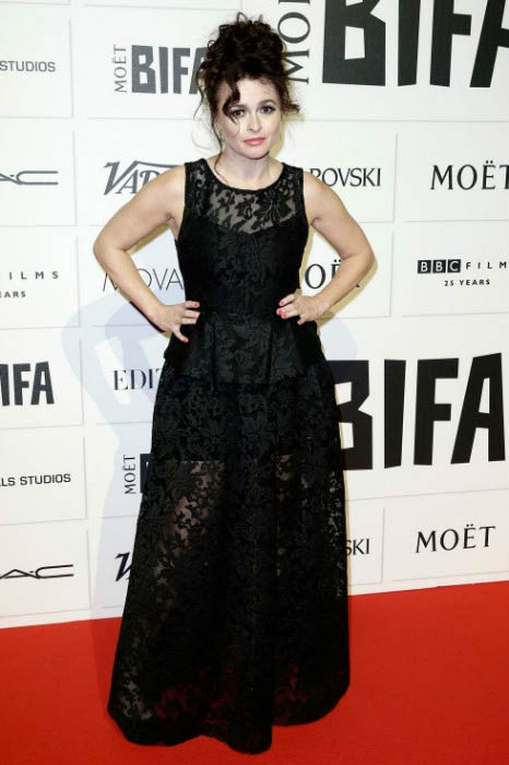 Helena Bonham Carter at the Moet British Independent Film Awards in December 2015