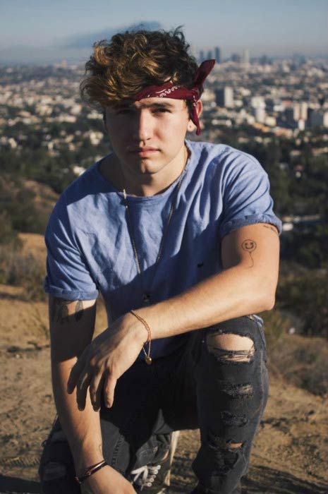 JC Caylen in a photo uploaded on social media in 2015