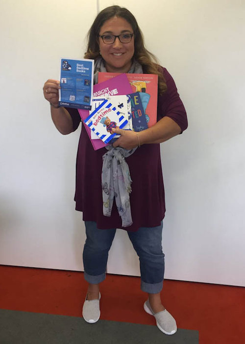 Jo Frost with books as seen in 2017