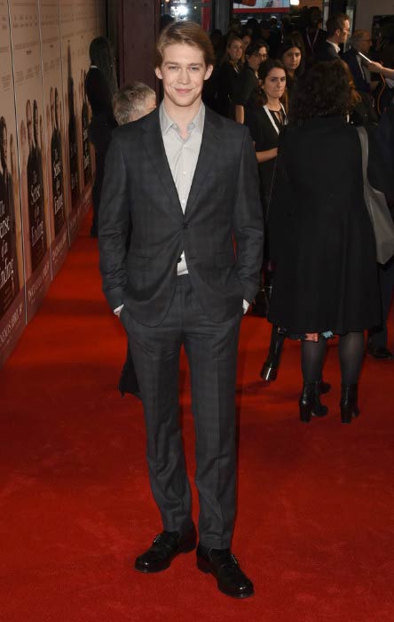 Joe Alwyn at the screening of The Sense of an Ending in April 2017