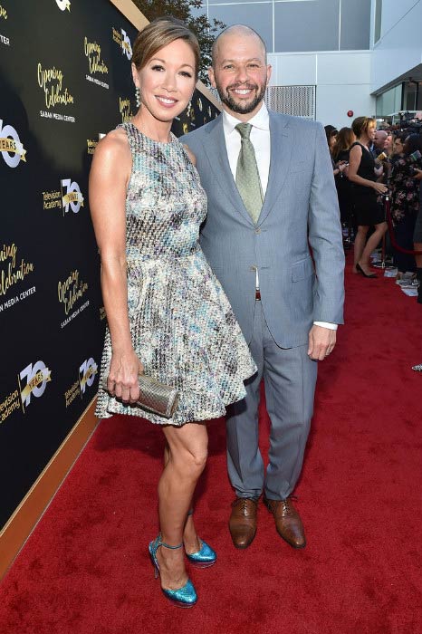 Jon Cryer og Lisa Joyner på TV-Akademiets 70-års Jubilæumsgalla i Juni 2016's 70th Anniversary Gala in June 2016