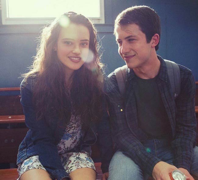 Katherine Langford and Dylan Minnette