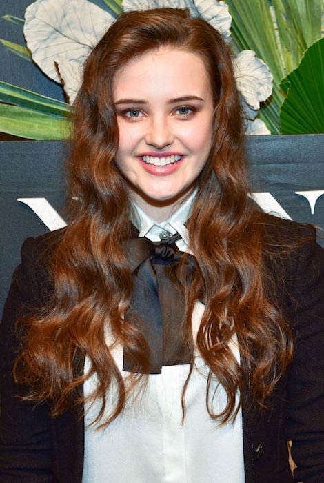 Katherine Langford at ELLE, E! and IMG New York Fashion Week in a February 2017 Kick-Off Event