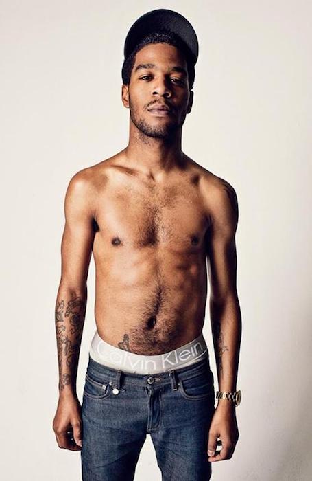 Kid Cudi shirtless body Calvin Klein