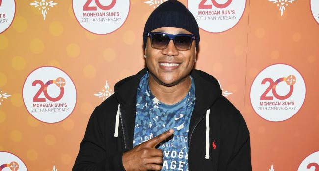 LL Cool J at the Mohegan Sun's 20th Anniversary Party in October 2016