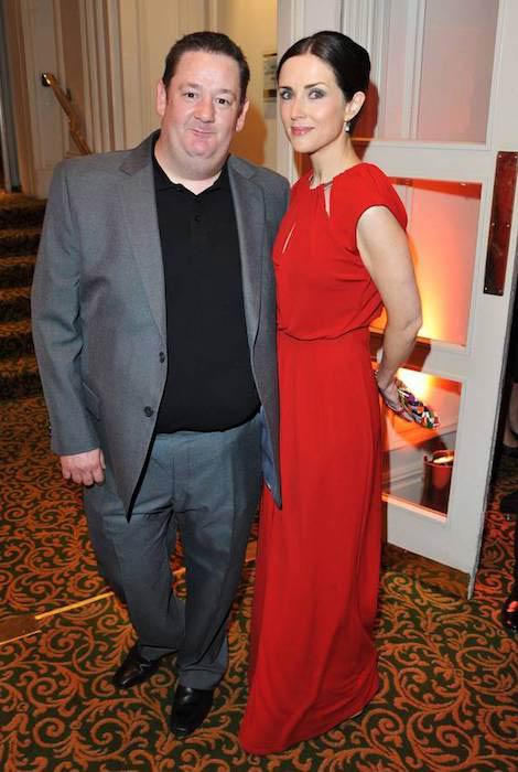 Maia Dunphy and husband Johnny Vegas