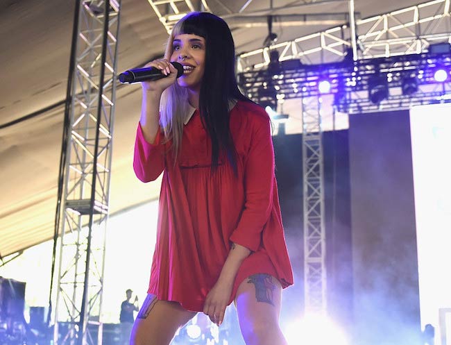 Melanie Martinez onstage at the 2016 Panorama NYC Festival