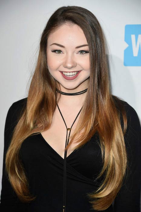 Meredith Foster at the WE Day California event in April 2016