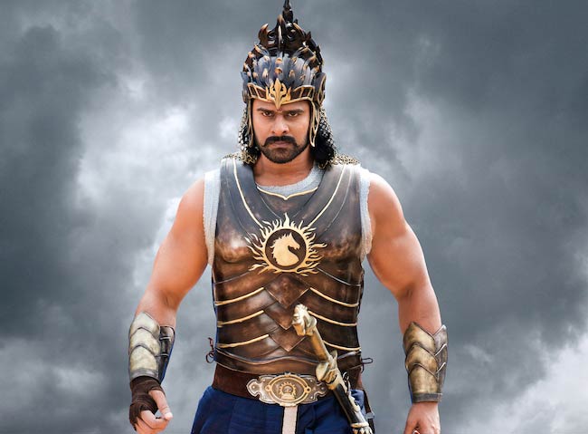 Prabhas in a still from Baahubali