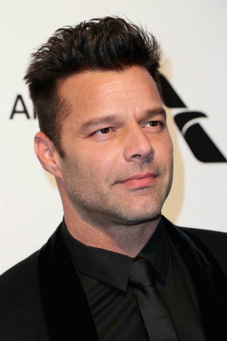 Ricky Martin at the 2017 Elton John AIDS Foundation's Academy Awards Viewing Party