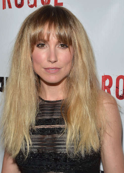 Sarah Carter at DirecTV's Rogue Premiere in March 2016