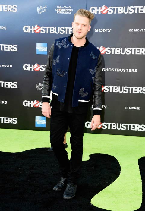 Scott Hoying at the premiere of Sony Pictures' Ghostbusters in July 2016