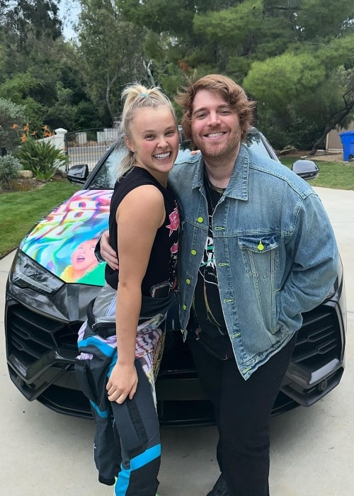 Shane Dawson with JoJo Siwa in June 2023