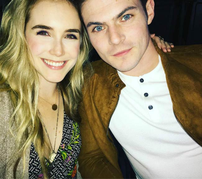 Spencer Locke and Chris Mason in a picture shared on social media in 2016