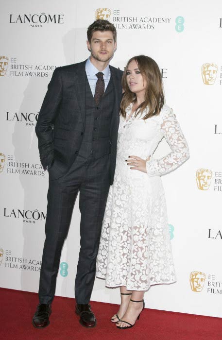 Tanya Burr and Jim Chapman at the Lancome BAFTA nominees party in February 2016