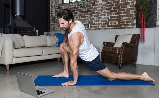 Tim Robards home workout