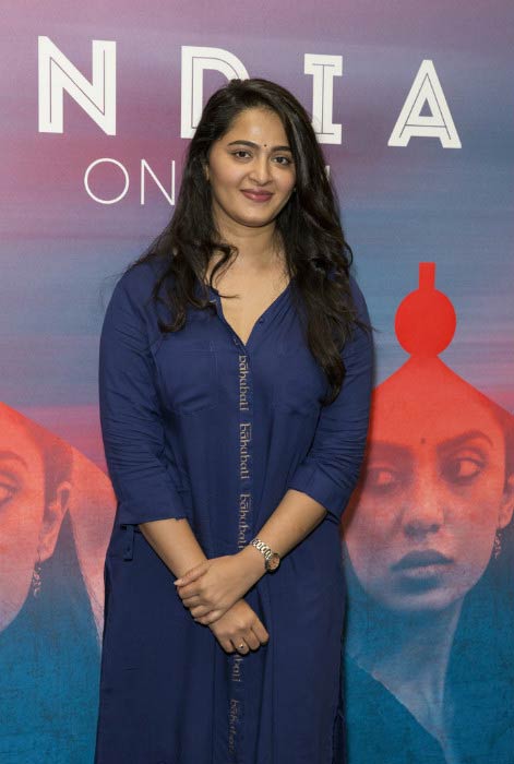 Anushka Shetty at the photocall for Baahubali: The Conclusion in May 2017 in London