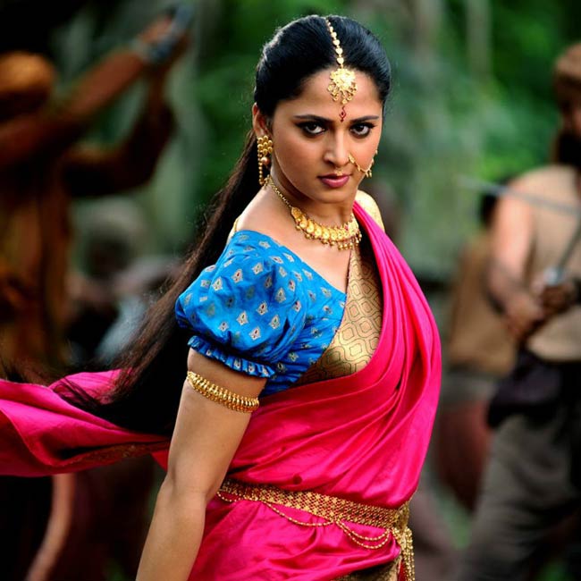 Anushka Shetty in a still from her movie Baahubali: The Conclusion (2017)