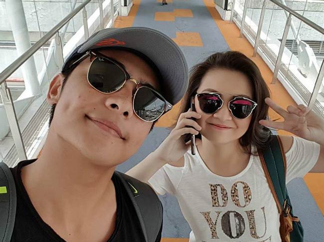 Barbie Forteza and Kiko Estrada jets out for holidays in 2017