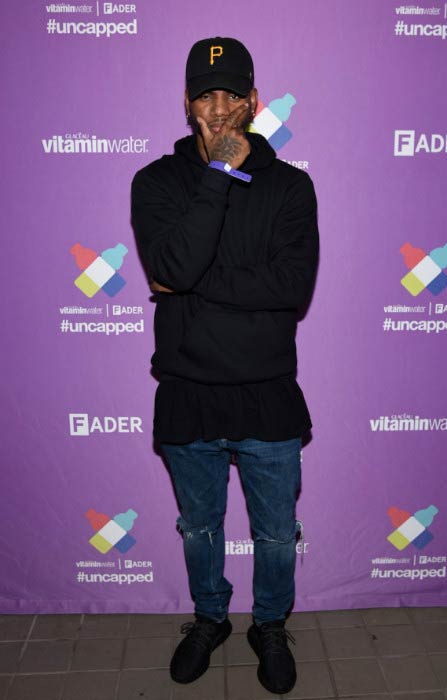 Bryson Tiller at the Vitaminwater and the Fader Unite to “Hydrate the Hustle” event in October 2015