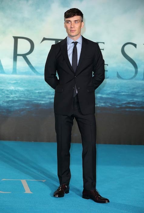 Cillian Murphy for the European premiere of In the Heart of the Sea in December 2015