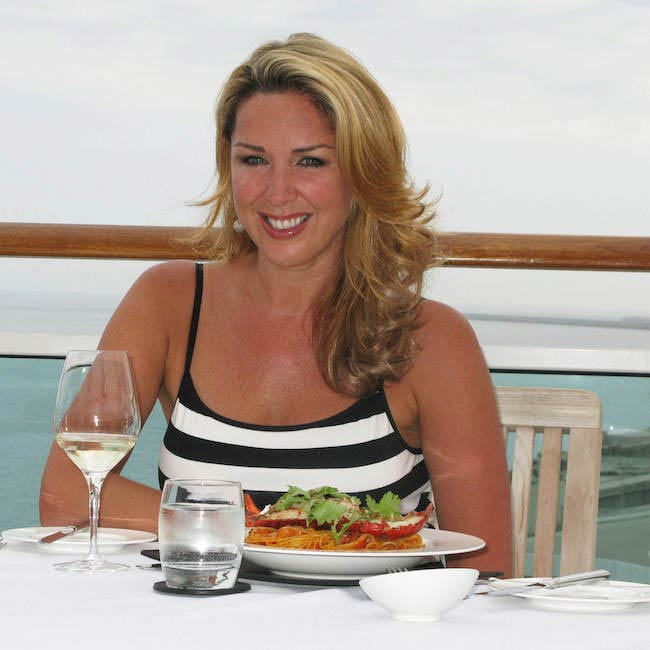 Claire Sweeney now follows a healthy diet