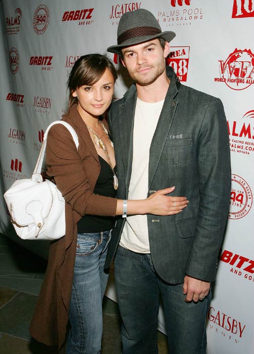 Daniel Gillies and Rachael Leigh Cook at the 944 Magazine One-Year Anniversary Party in July 2016 in Las Vegas