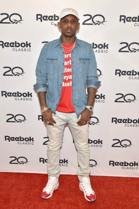 Fabolous at the Reebok X Packer Shoes launch party in September 2016