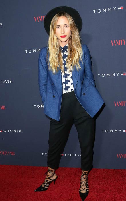 Gillian Zinser at the Zooey Deschanel Debuts New Capsule Collection event in April 2014