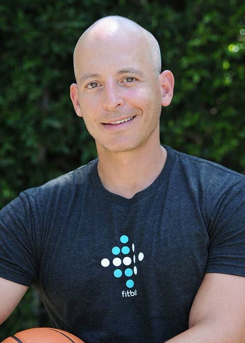 Harley Pasternak at the Fitbit Charge HR event in August 2015