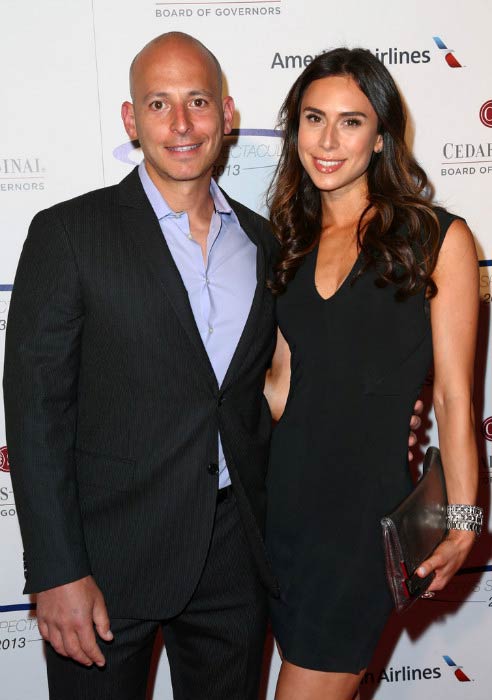 Harley Pasternak and Jessica Hirsch at the 28th Anniversary Sports Spectacular Gala in May 2013