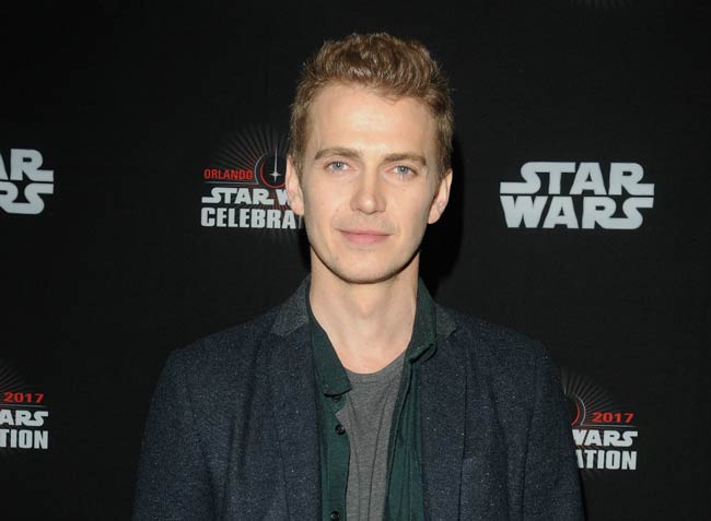 Hayden Christensen at the 40 Years of Star Wars panel in April 2017 in Orlando