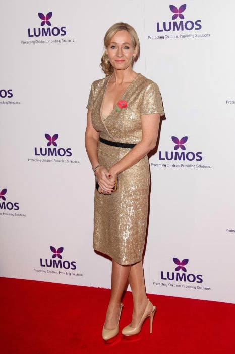 J. K. Rowling at the Fundraising Event For Charity 'Lumos' in November 2013