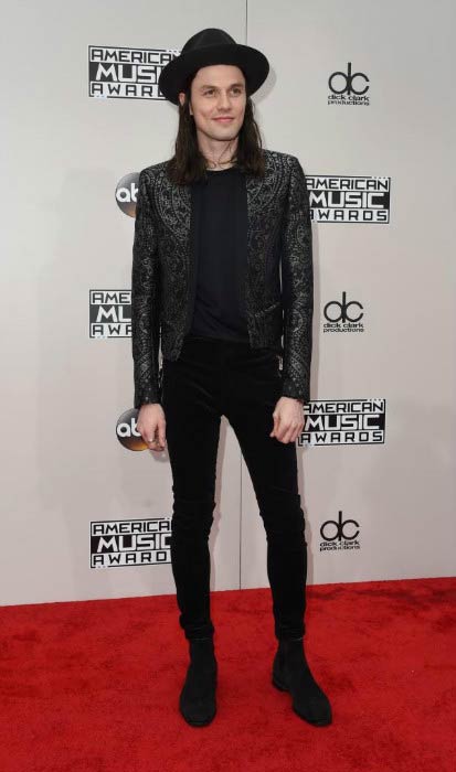 James Bay at the American Music Awards in November 2016 in Los Angeles