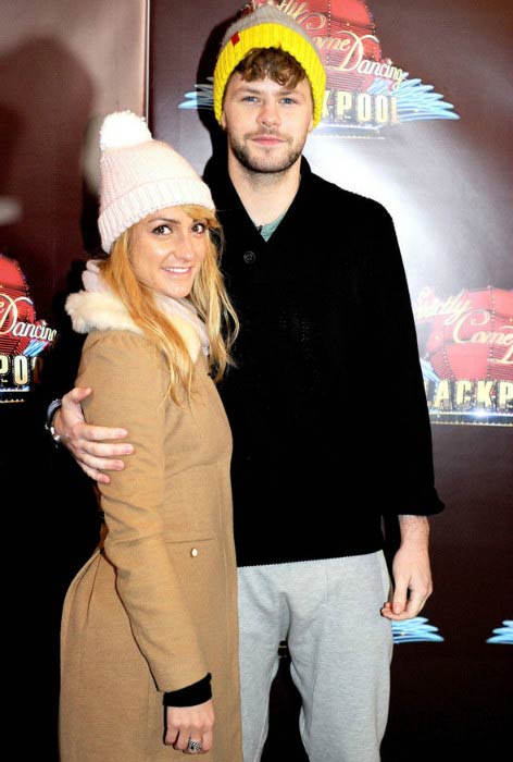 Jay McGuiness and Aliona Vilani at the special edition of Strictly Come Dancing - Strictly Blackpool in November 2015