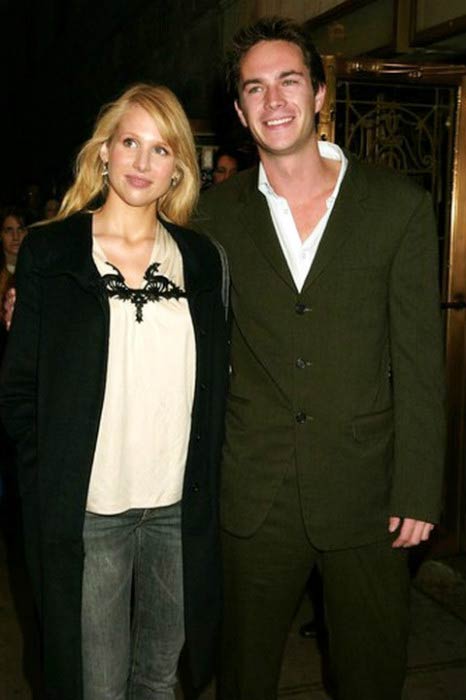 Lucy Punch and James D’Arcy at the post-premiere party of Master and Commander in November 2003