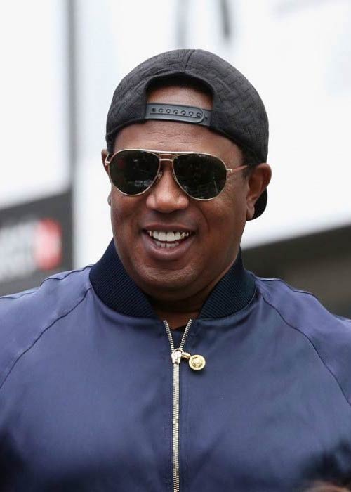 Master P at The Unveiling Of The Original, Long-Lost Jackie Robinson Baseball Contracts in April 2016