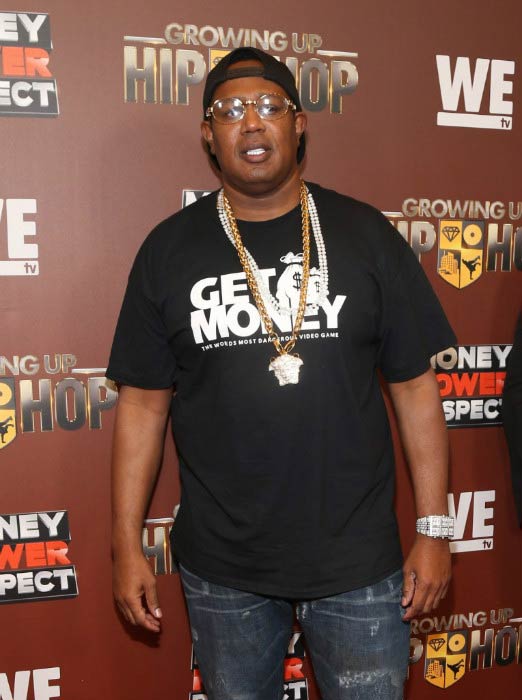 Master P at the WE tv's Growing Up Hip Hop Season 2 Premiere Screening and After Party in September 2016