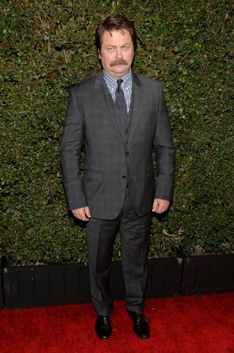 Nick Offerman at the Writers Guild Awards L.A. Ceremony in February 2017