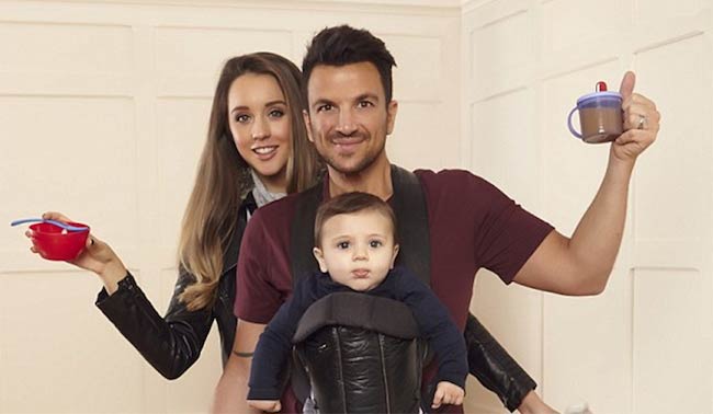 Peter Andre with wife Emily MacDonagh and son Theodore James