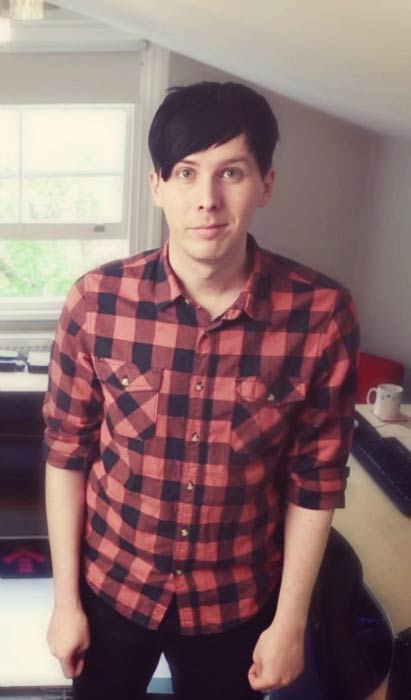 Phil Lester in a picture shared on social media in 2015