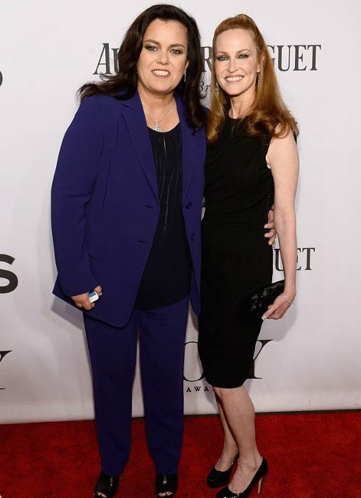 Rosie O’Donnell and Michelle Rounds at the 68th Annual Tony Awards in June 2014