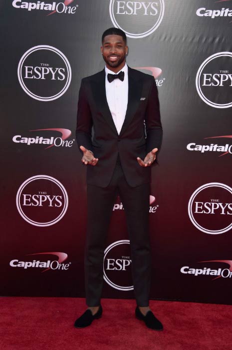 Tristan Thompson at the ESPY Awards in July 2016 in Los Angeles