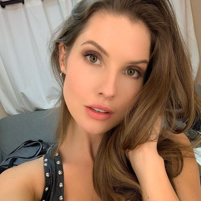 Amanda Cerny in an Instagram selfie in March 2020